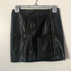 Leather Skirt